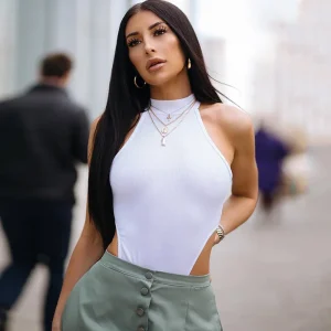 body sexy femme ras de cou