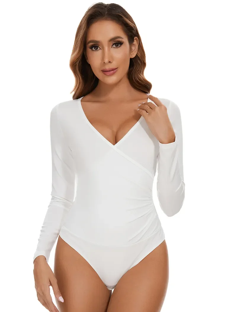 body sculptant slim manche longue