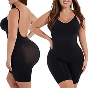 body gainant femme short uni