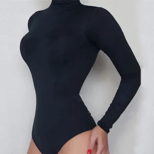 body sous pull femme col roulé