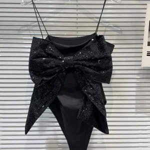 body soirée femme nœud