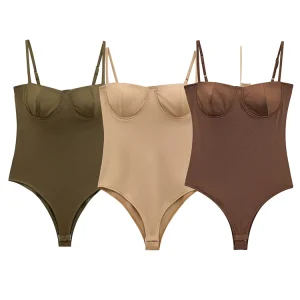 body sans manche femme uni