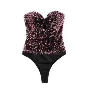 body soirée femme sequin
