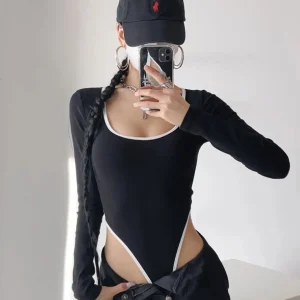 body femme en coton streetwear