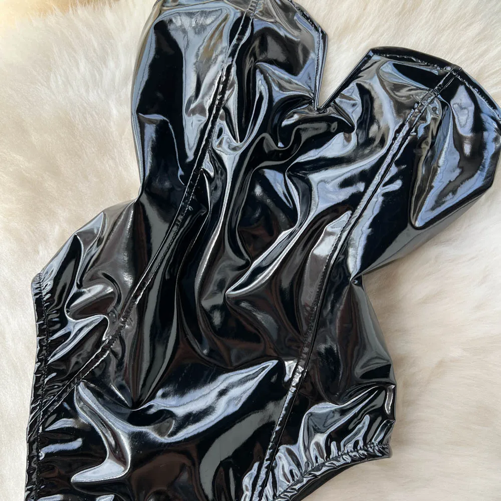 body effet cuir pour femme