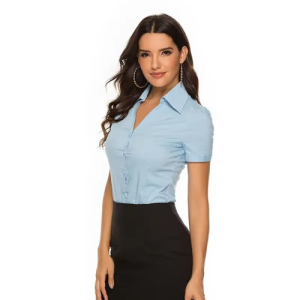 chemise body manches courtes à la mode