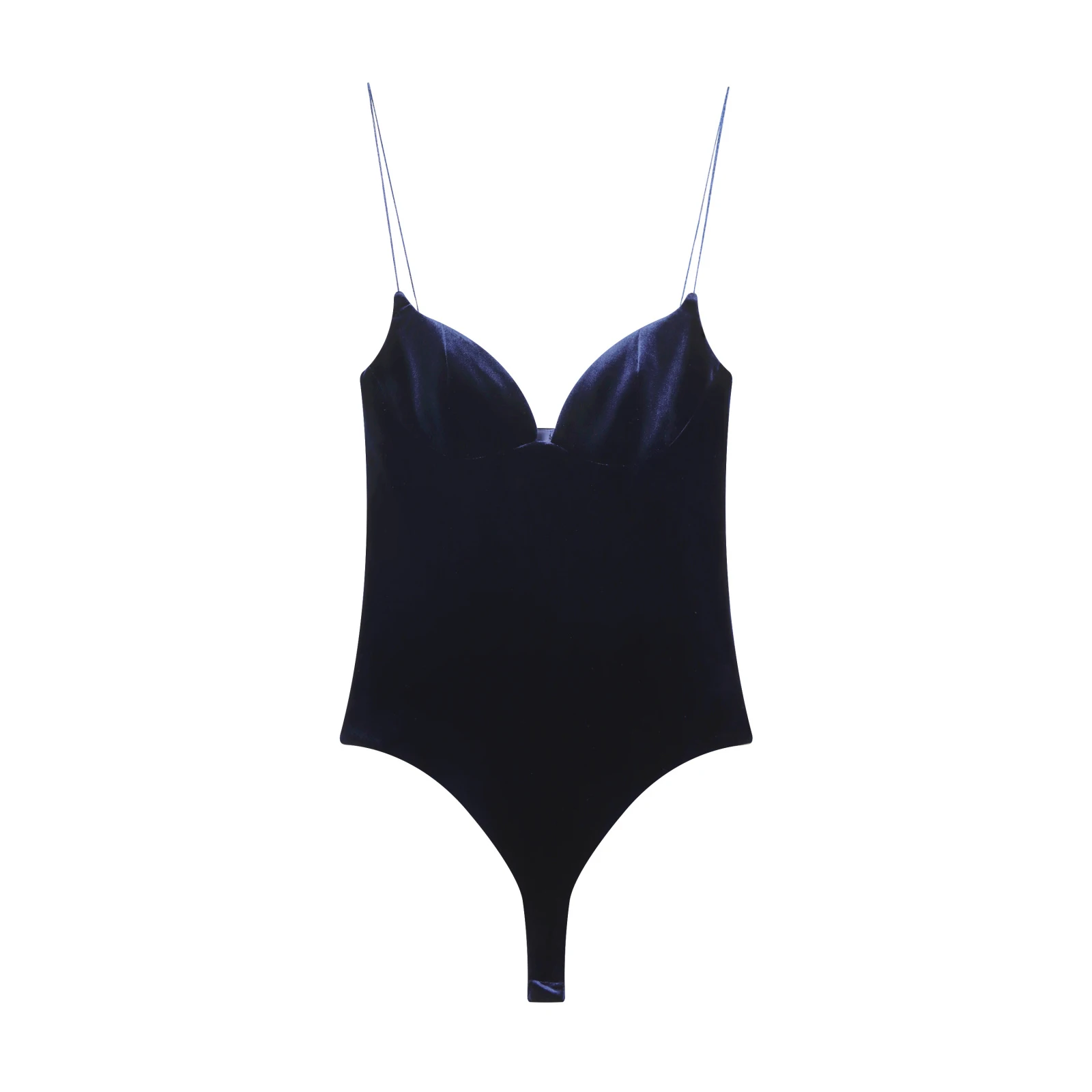body élégant en velours femme