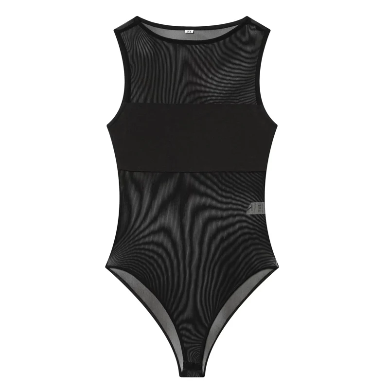 body femme lingerie noir élégant